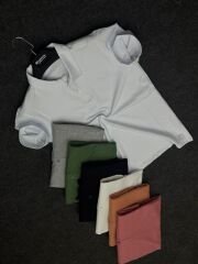 HYNOVA Polo yaka bay bayan t-shirt