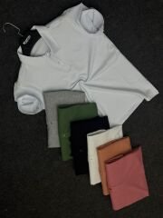 HYNOVA Polo yaka bay bayan t-shirt