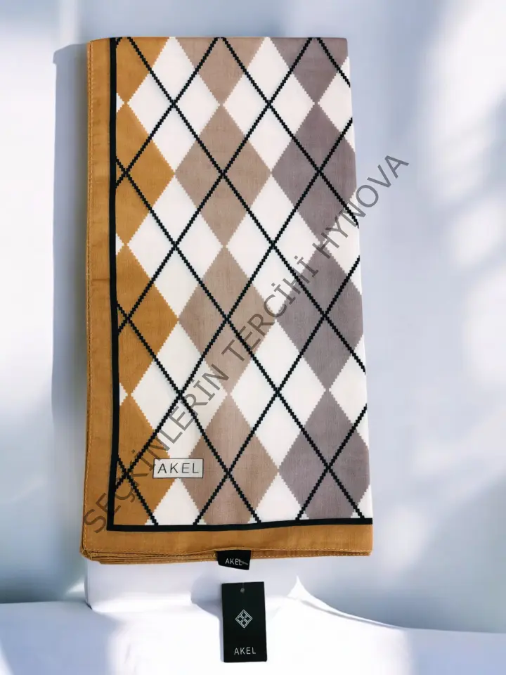 Digital Soft Eşarp Yeni Desen-1