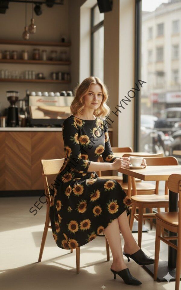 Kadın Fakir Kol Bisiklet Yaka Midi Mikro Elbise