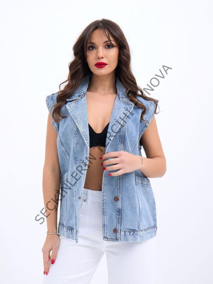 5751 KOT YELEK-MAVİ