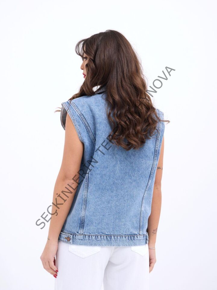 5751 KOT YELEK-MAVİ