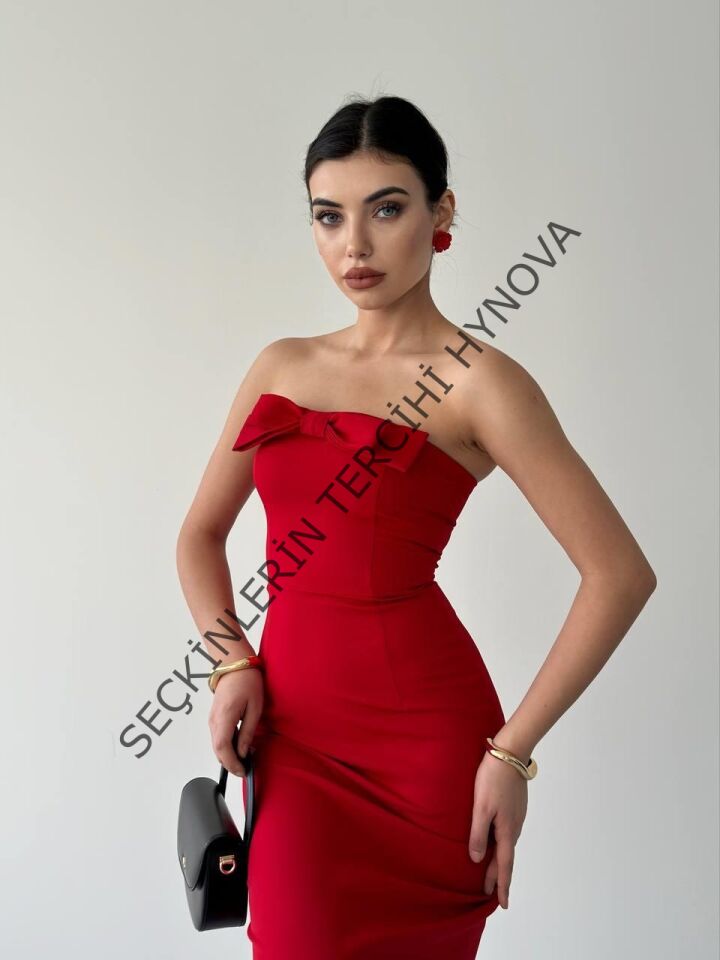 ÖNÜ KURDALELİ KAELM ELBİSE