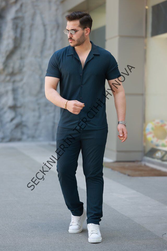 Erkek Ottoman Kumaş Pantolon Gömlek Takım