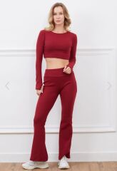 FİTİLLİ CROP İKİLİ TAKIM