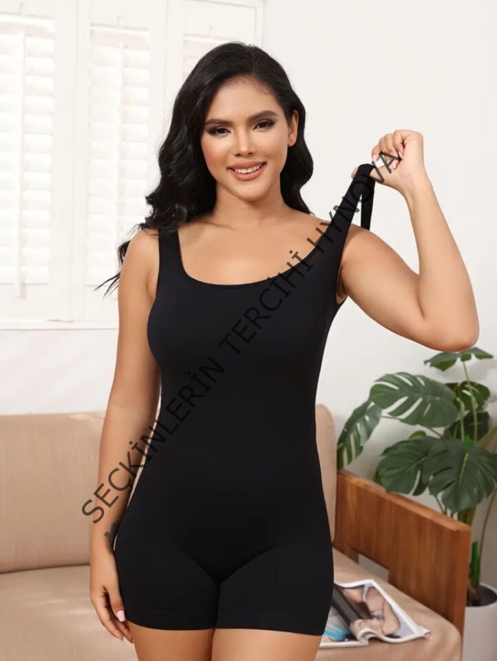 Kadın Sırt Sporcu Kesim Kaşkorse Minibodycon