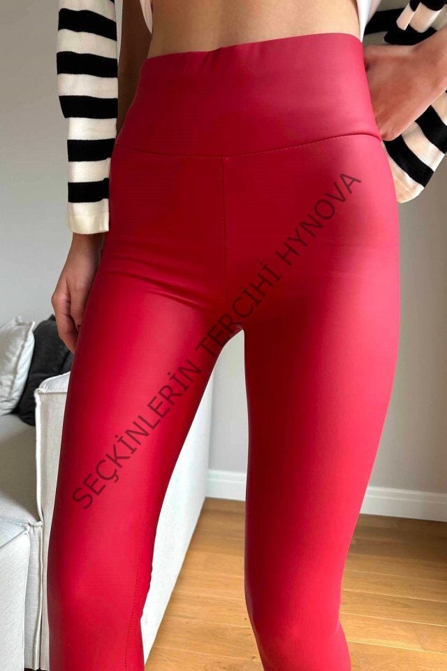 Kadın Yüksek Bel Içi şardonlu Fırsat ürün Toparlayıcı Tayt