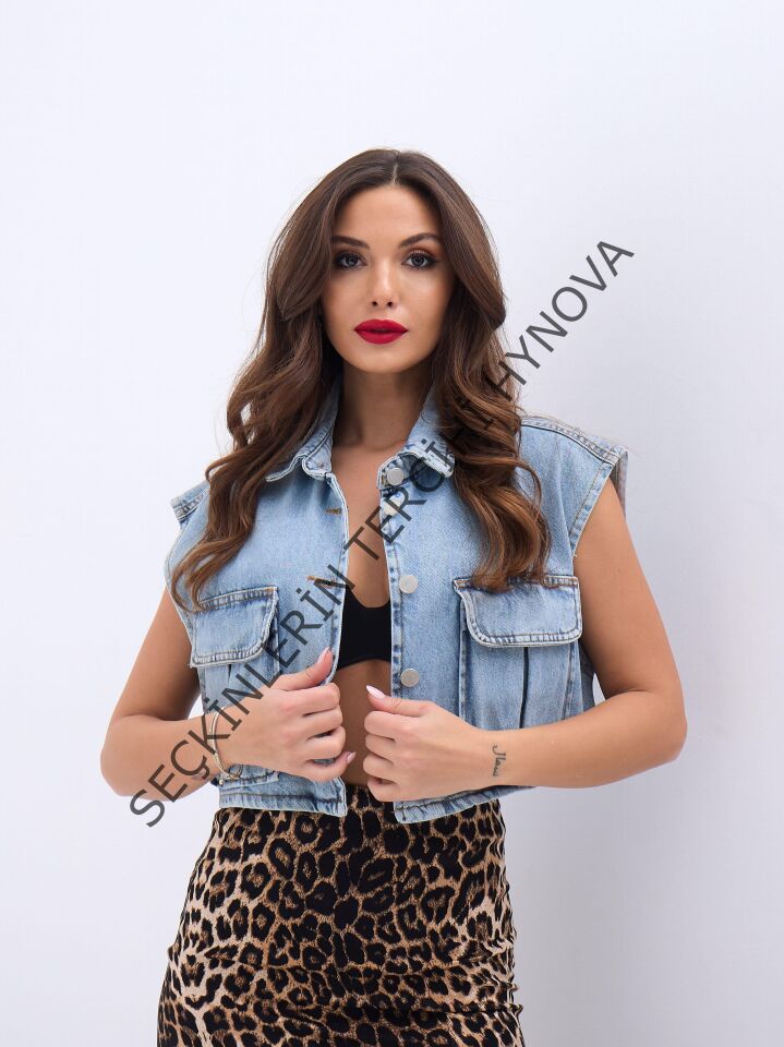 6870 KOT YELEK-MAVİ