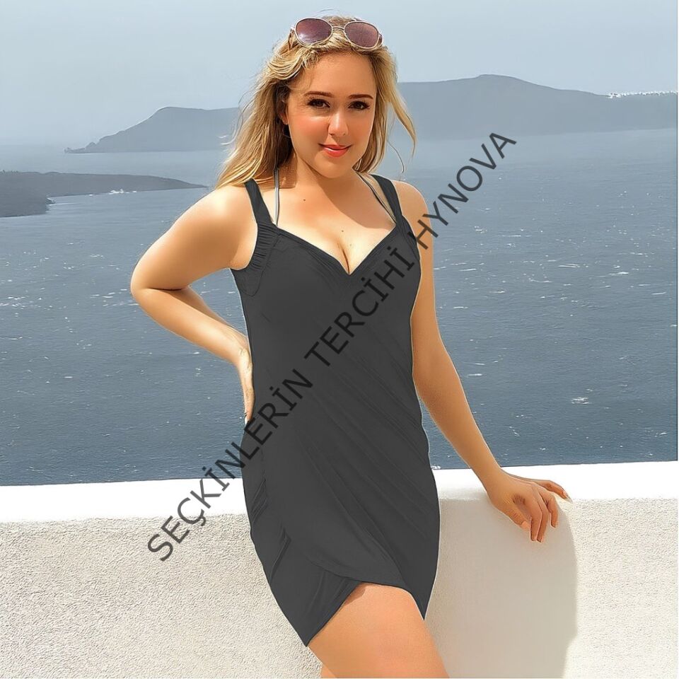 Kadın Sandy Pareo Plaj Elbisesi