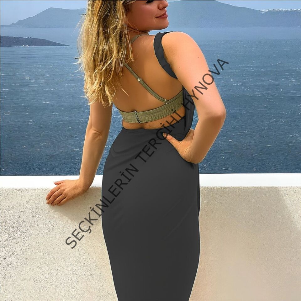 Kadın Sandy Pareo Plaj Elbisesi