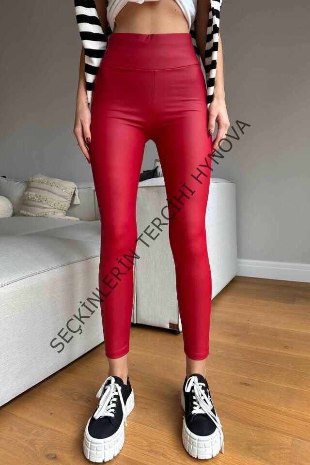 Kadın Yüksek Bel Içi şardonlu Fırsat ürün Toparlayıcı Tayt