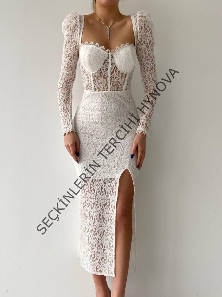 Siena Dantel Elbise