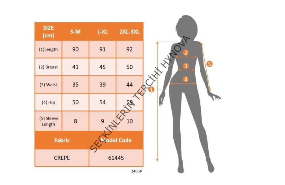 Kadın Kısa Kollu Geometrik Yakalı Janjan Krep Elbise