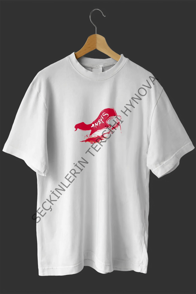 1 Mayıs Emekçilerimiz İçin Özel Tasarım 1 Mayıs Baskılı T-shirt - Beyaz