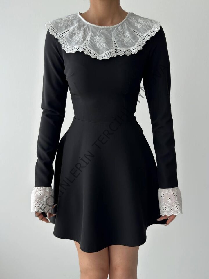 Nord Dantel Yaka Kol Elbise