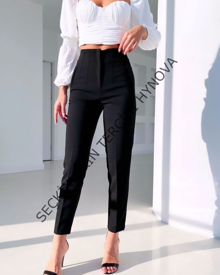 Kadın Plazo Dounle Kumaş Pantolon