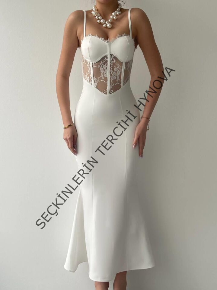 Begonia İp Askılı Elbise