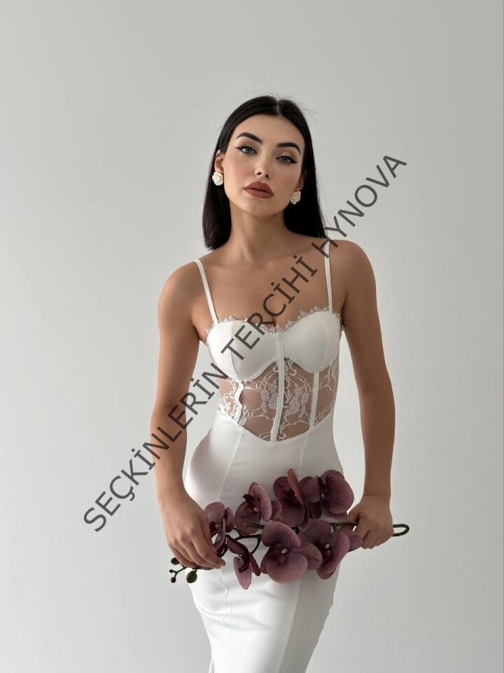 Begonia İp Askılı Elbise