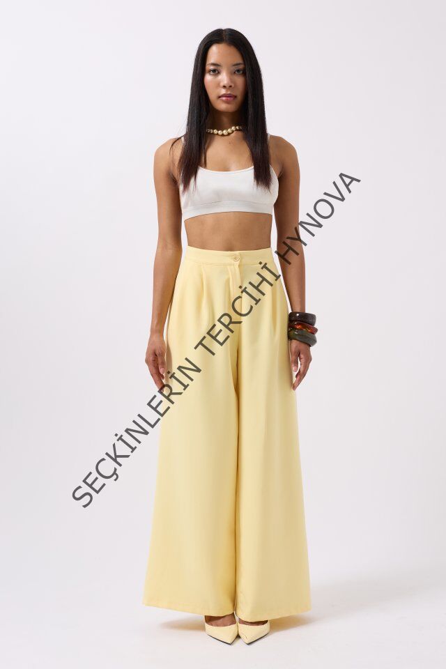 Casual Yüksek Bel Pantolon