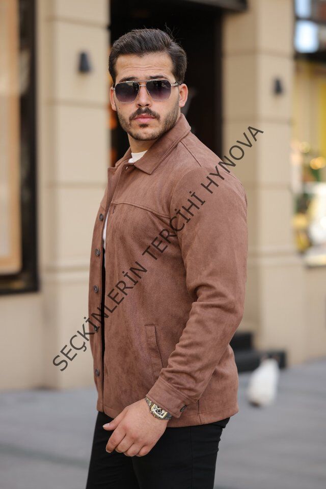 Erkek Süet Ceket Gömlek