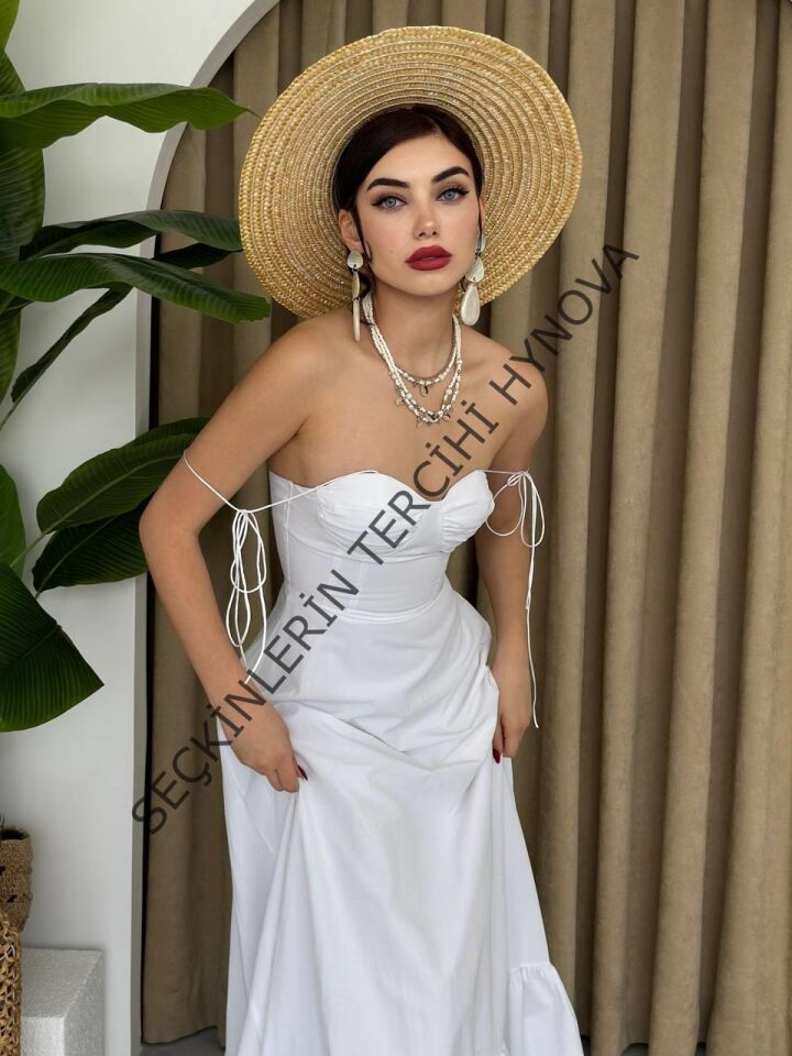 Elia İp Askılı Elbise