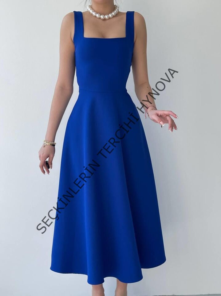 Neapolitan Askılı Elbise