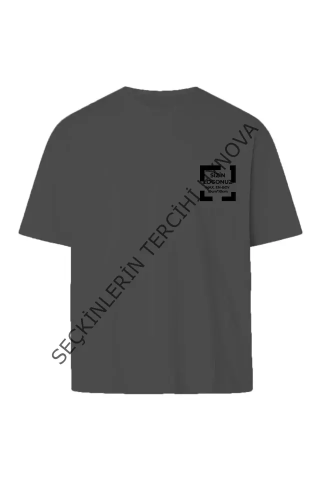 Tişört Tasarla 24/1 Kumaş - Füme