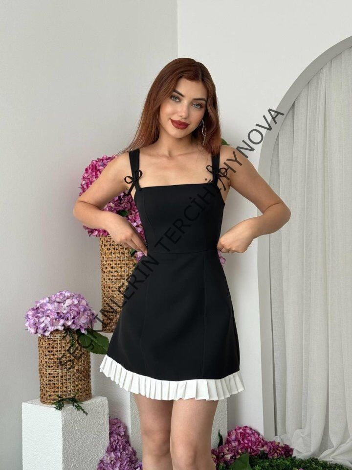 Steel Fiyonk Detay Elbise