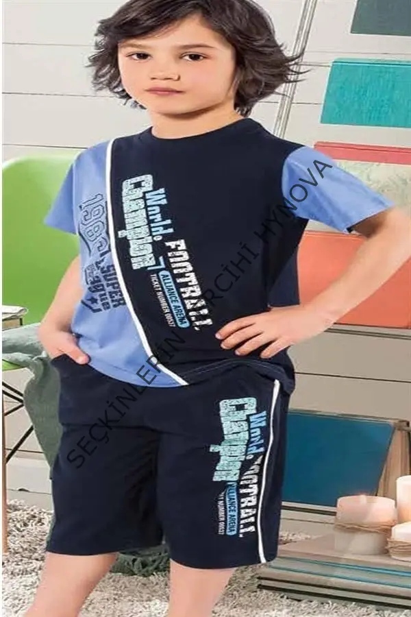 5328 Hmd Erkek Çocuk Pijama Takımı
