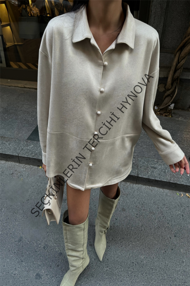 SÜET GÖMLEK - Taş