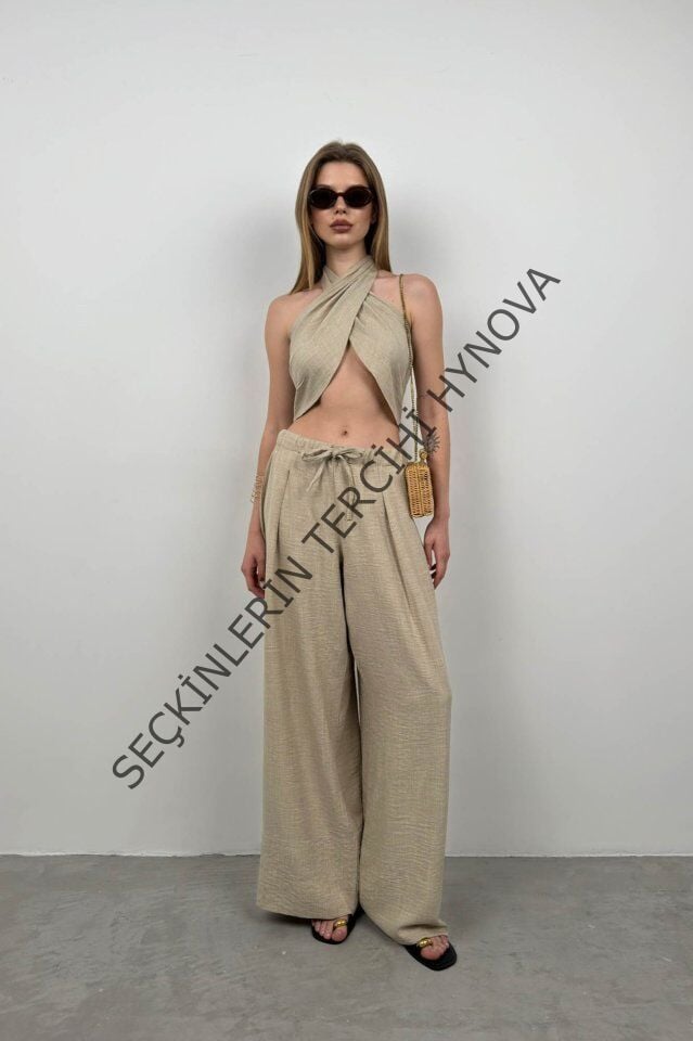 Çapraz Bağlamalı Keten Crop
