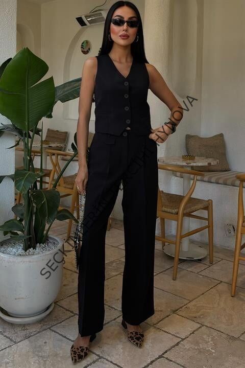 Cyrus Yelek Pantolon Takım 10103