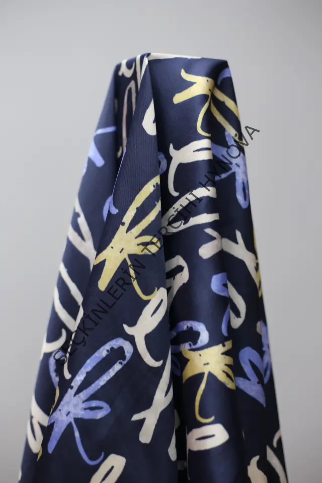 Akel Alfa Twill Eşarp  Geometrik Desenli