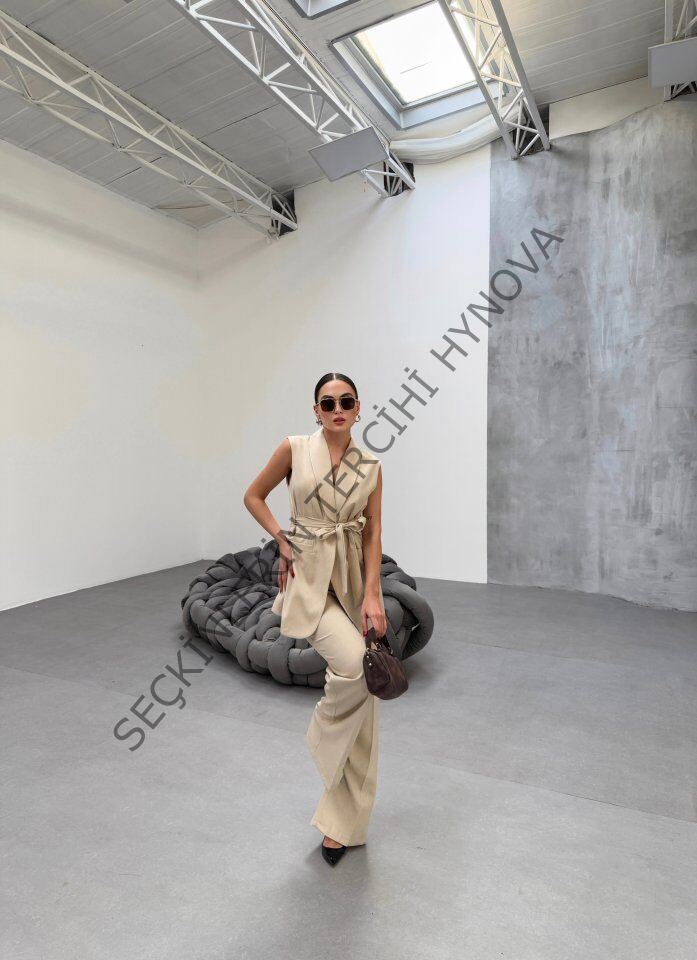 Cura Yelek Pantolon İki̇li̇ Takim