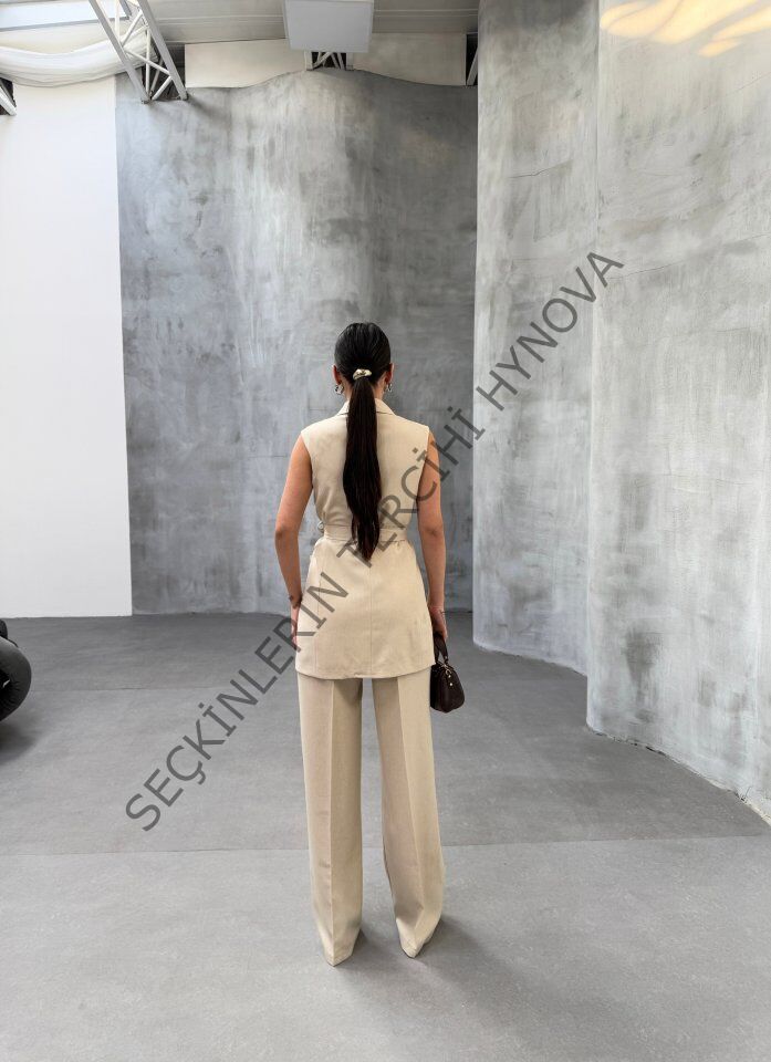 Cura Yelek Pantolon İki̇li̇ Takim
