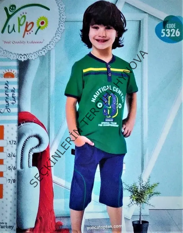 Hmd Erkek Çocuk  Pijama Takım 5326