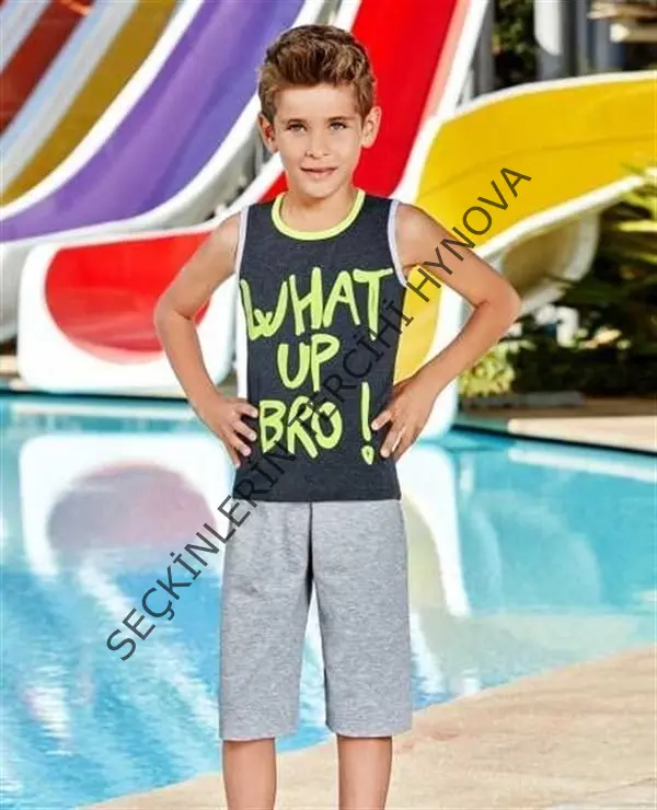 Erkek Çocuk Alt Üst Kapri Takım 5323