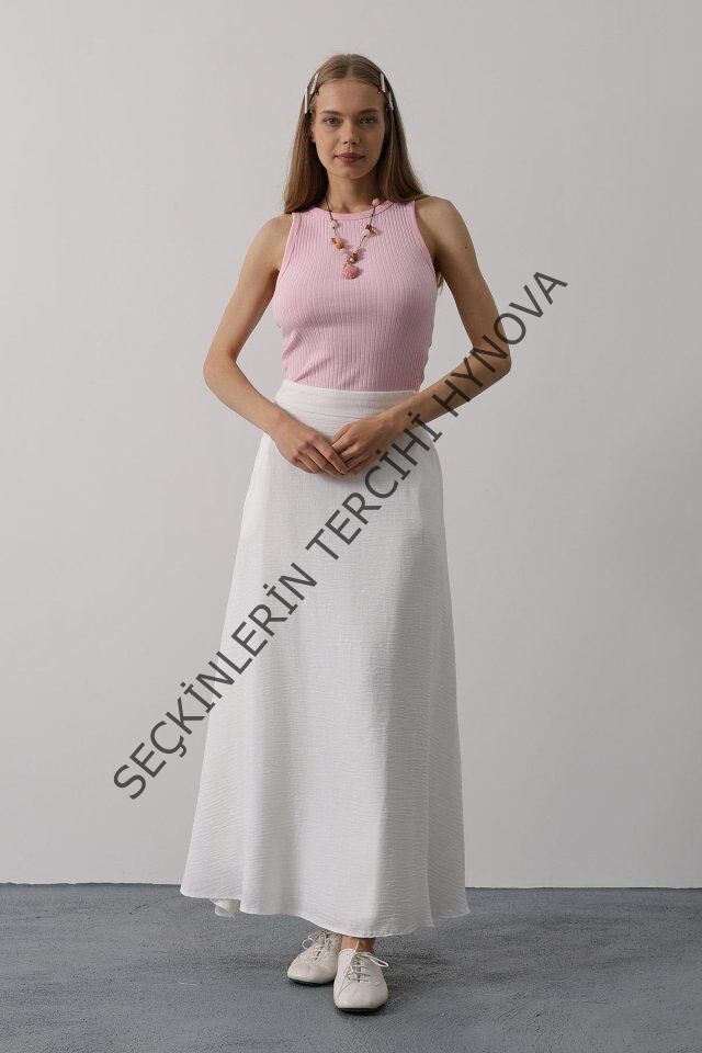Keten Etek - Beyaz