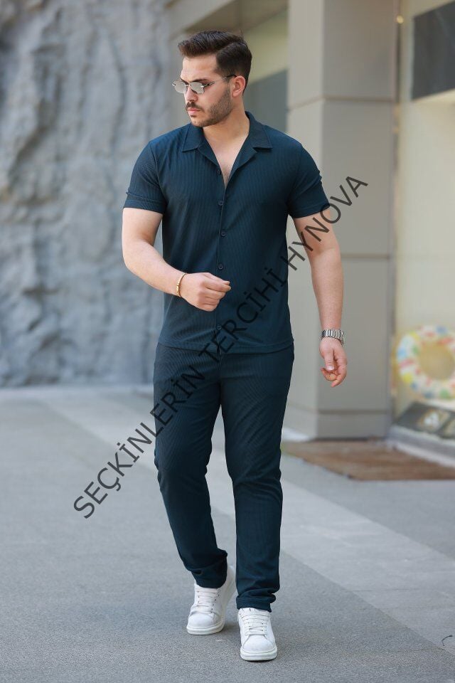 Erkek Ottoman Kumaş Pantolon Gömlek Takım