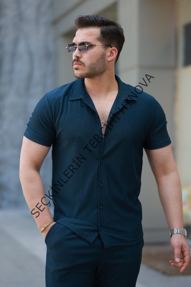 Erkek Ottoman Kumaş Pantolon Gömlek Takım