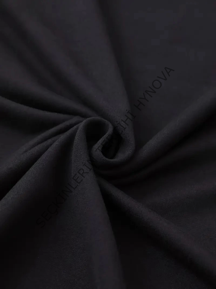 Baskılı Oversize Bisiklet Yaka T-shirt - Siyah