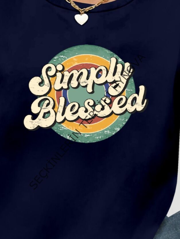 Kadın Uzun Kollu Bisiklet Yaka Viskon Iki Iplik Bluz