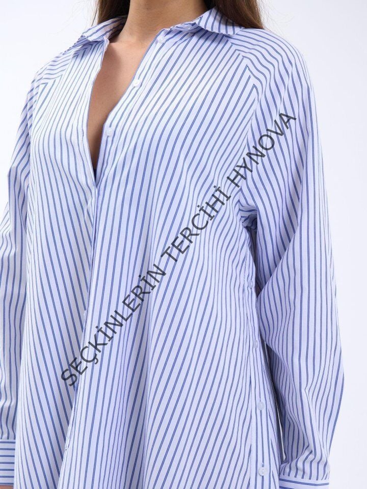 5857 ELBİSE-WASHİNGTON ÇİZGİLİ