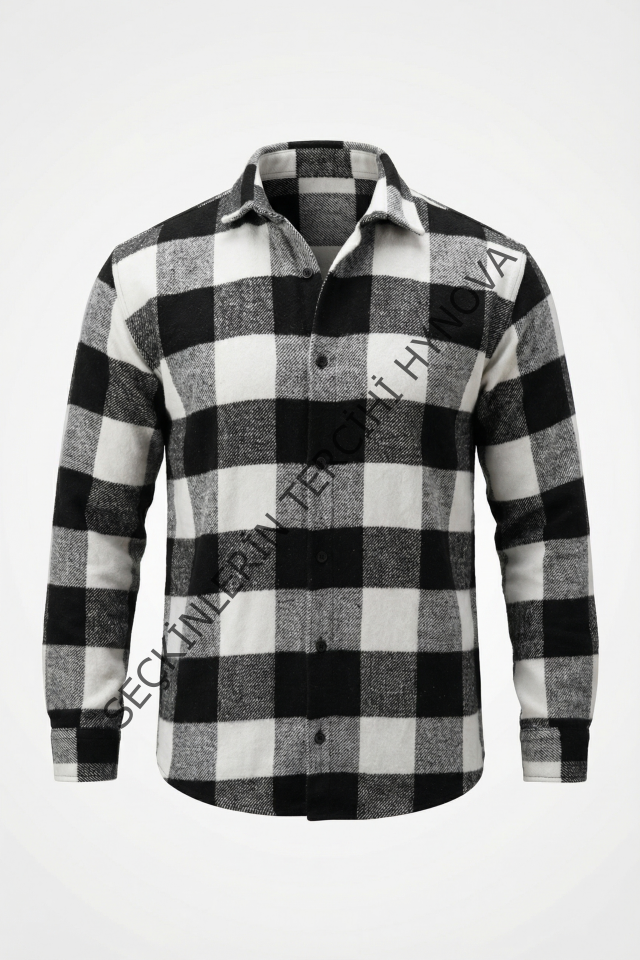 Erkek Ekose Desenli Oduncu Gömlek