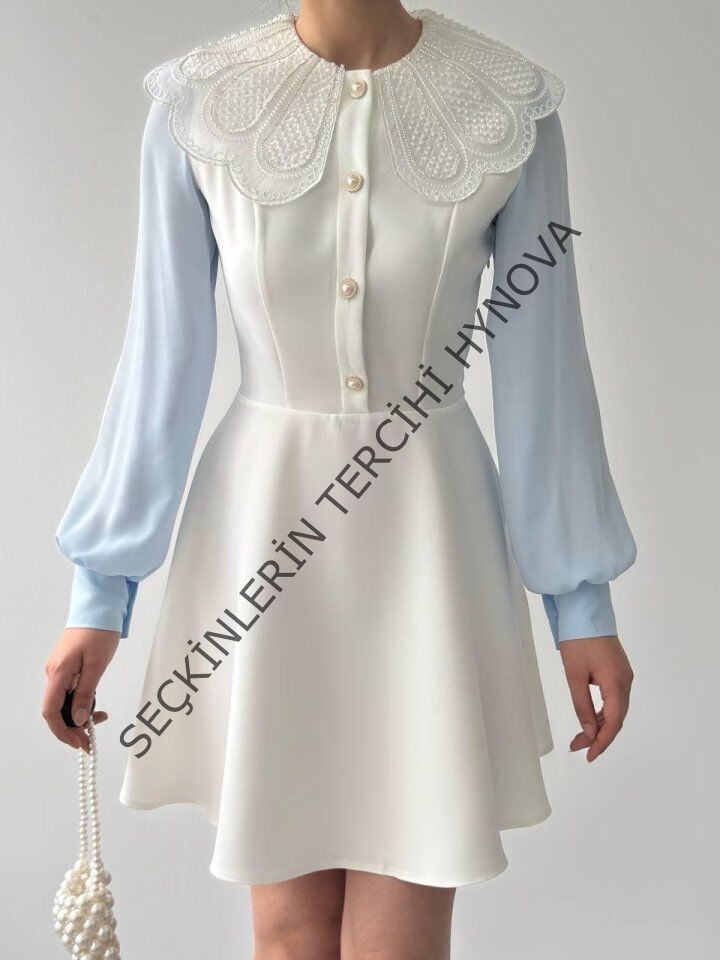 Asıo Bebe Yaka Elbise