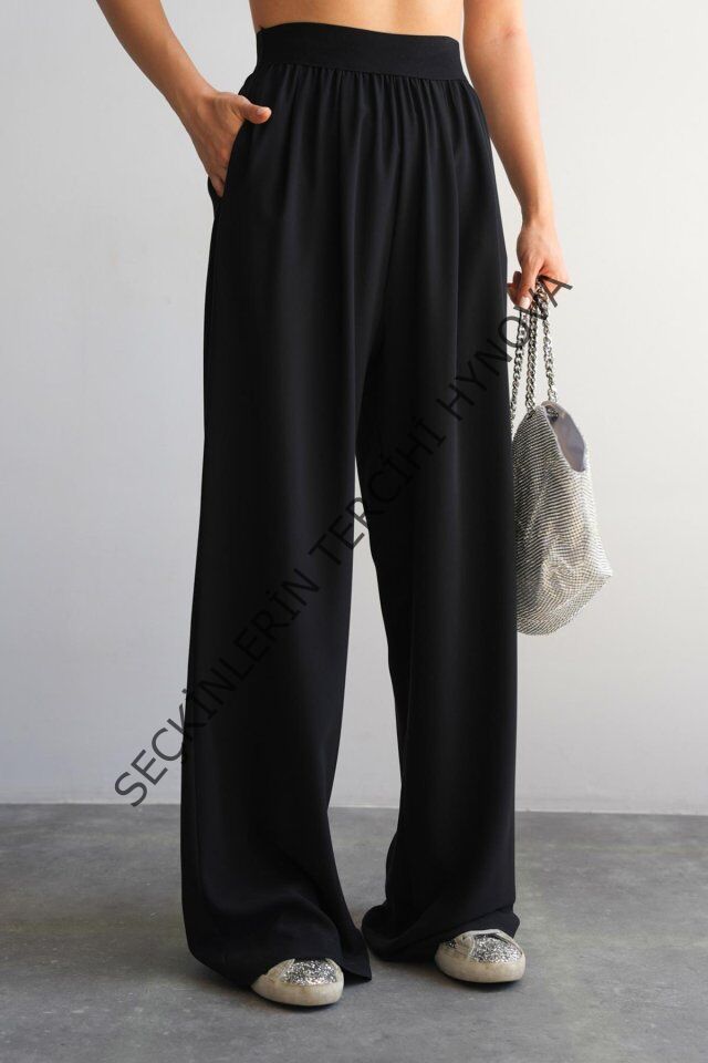 Dokuma Pantolon - Siyah