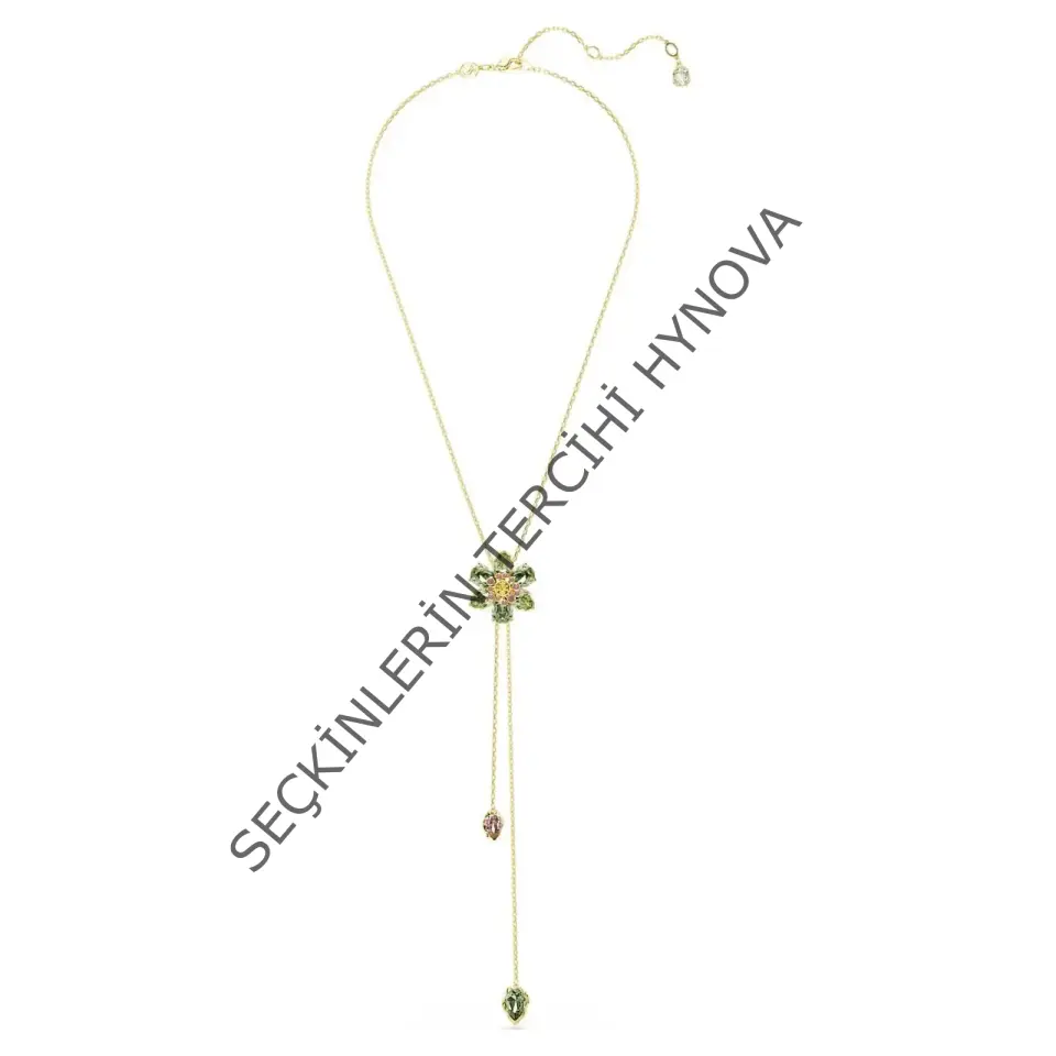 Çelik Papatya Model Y Kolye // KOLYE-5252