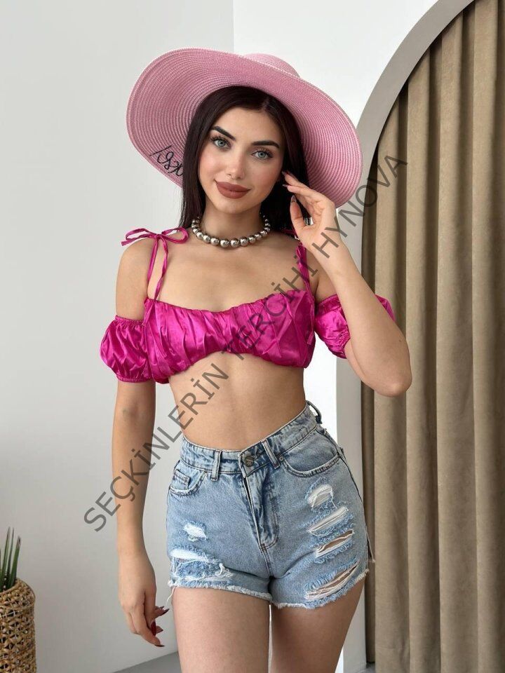 Kelsey Saten Büstiyer