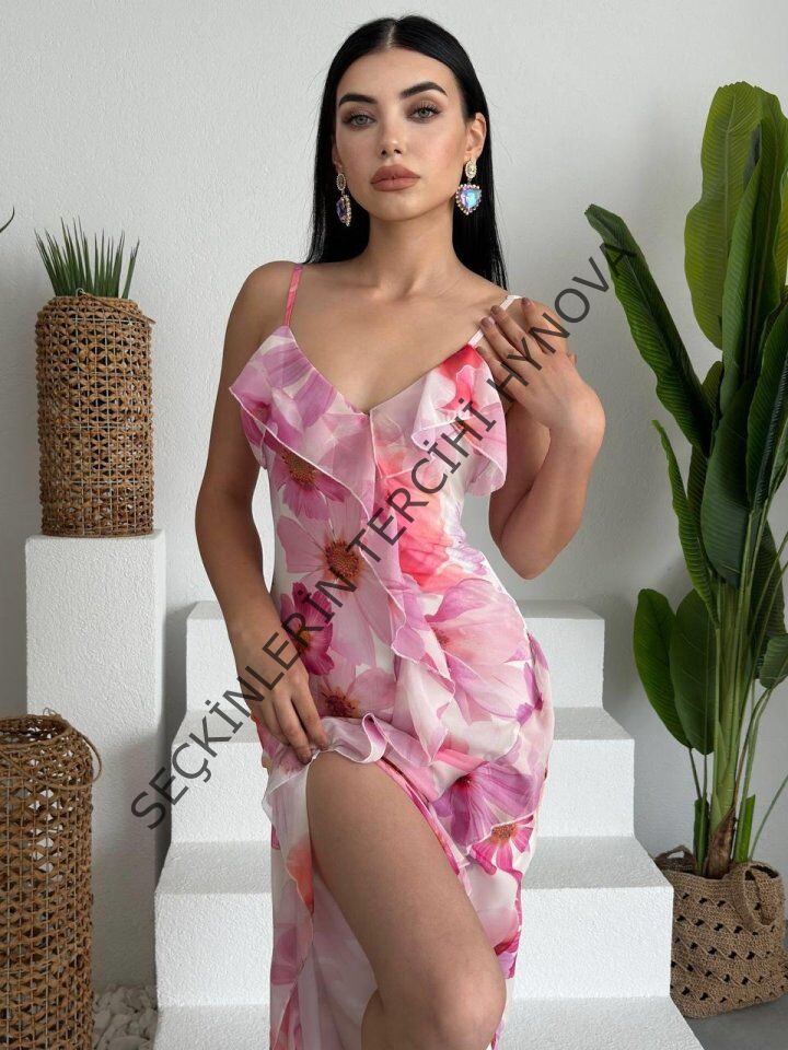 DASE İP ASKILI ELBİSE