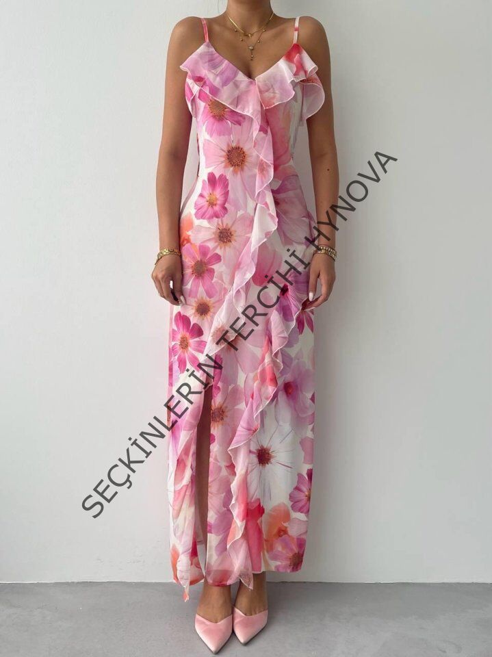 DASE İP ASKILI ELBİSE